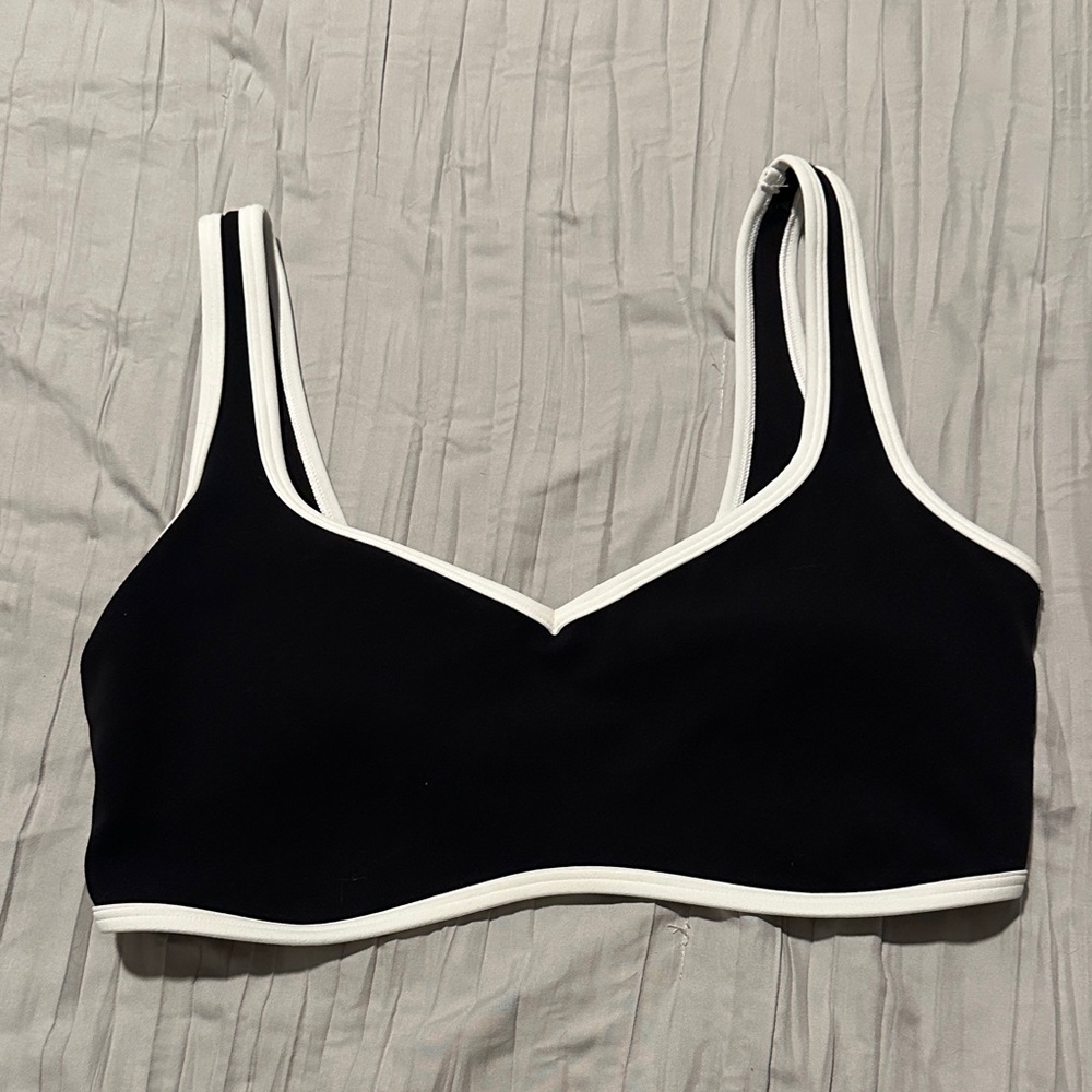 Abercrombie & Fitch Black and White Bralette